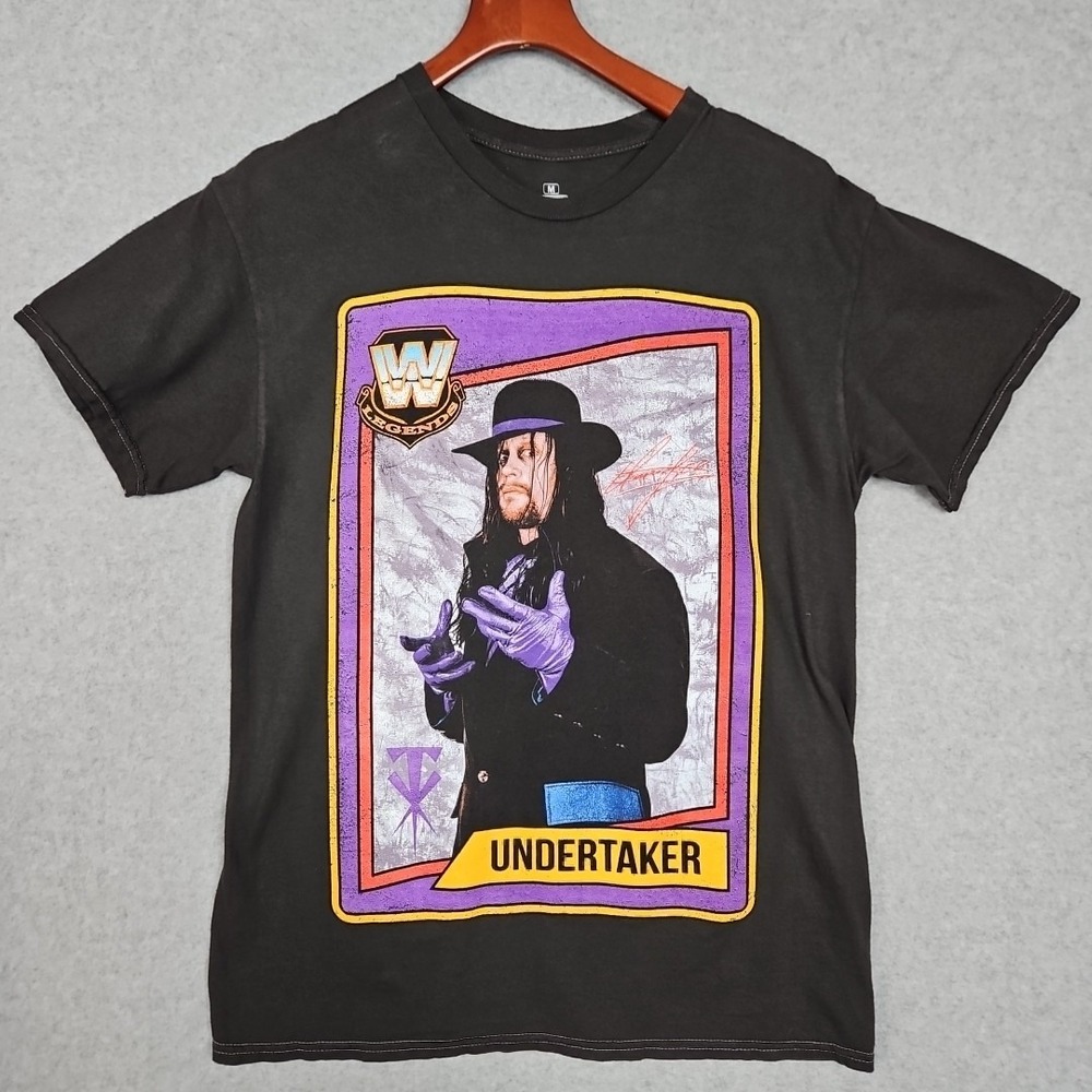 WWE The Undertaker Deadman‎ Forever Trading Card Promo T-Shirt Size Med